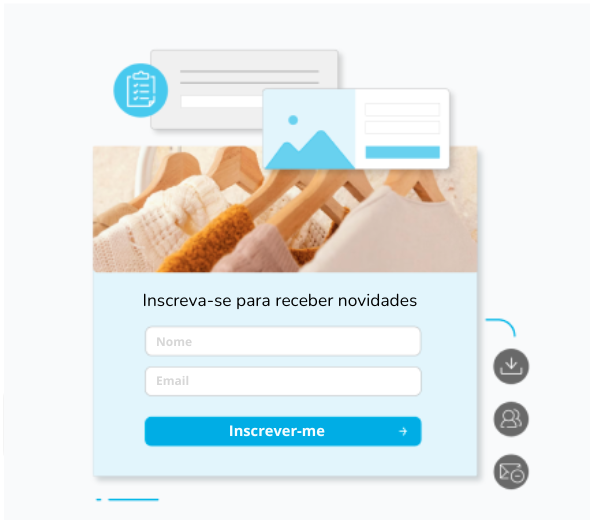 Formulários de Inscrição: capture contatos, fidelize clientes e aumente as vendas.